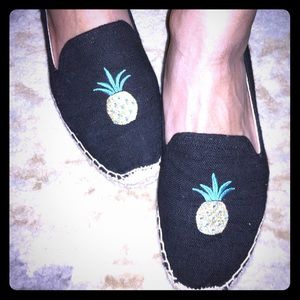 SOLUDOS PINEAPPLE ESPADRILLES SIZE 7-Sold